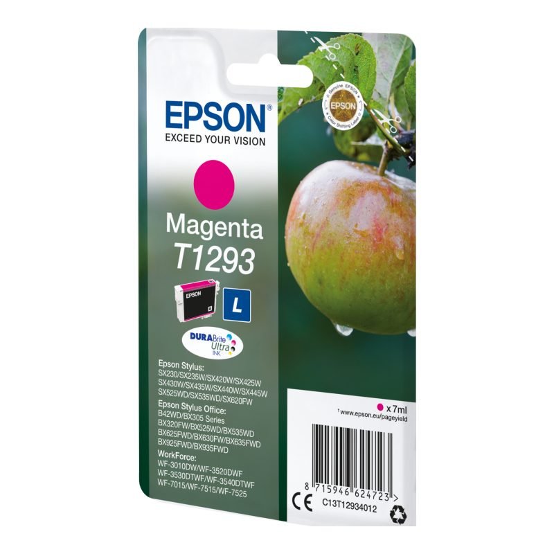 Epson T1293 C13T12934022 Kırmızı Mürekkep Kartuşu