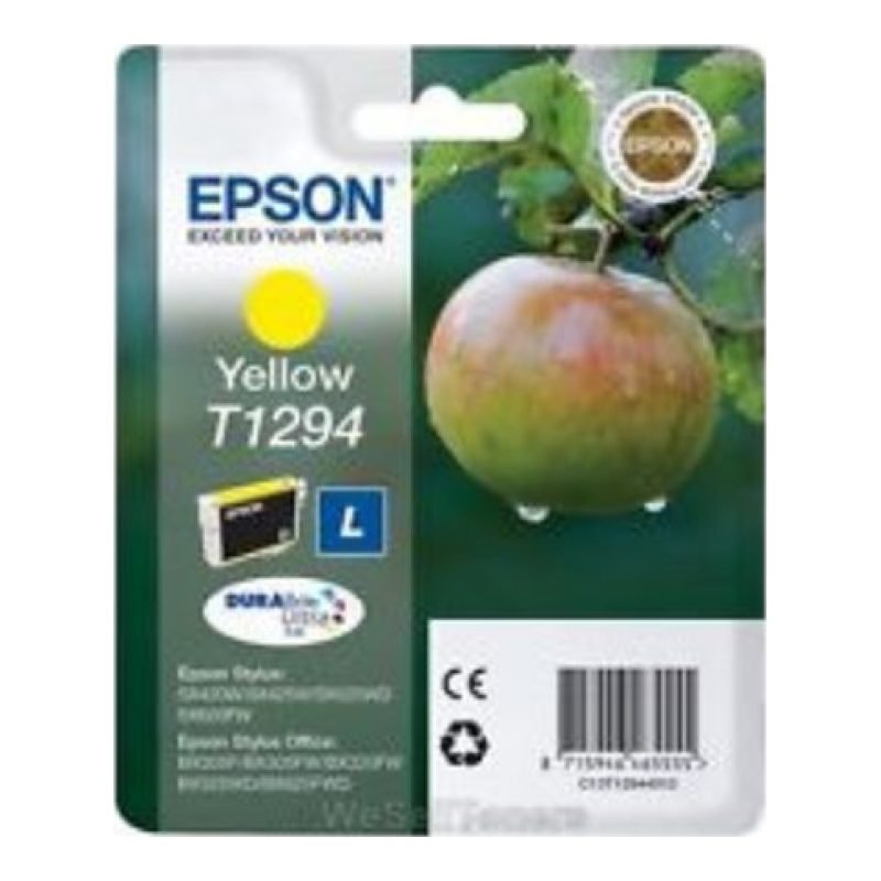 Epson T1294 C13T129440 Sarı Mürekkep Kartuşu