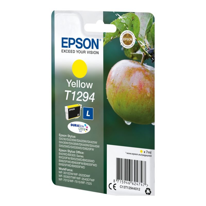 Epson T1294 C13T12944022 Sarı Mürekkep Kartuşu