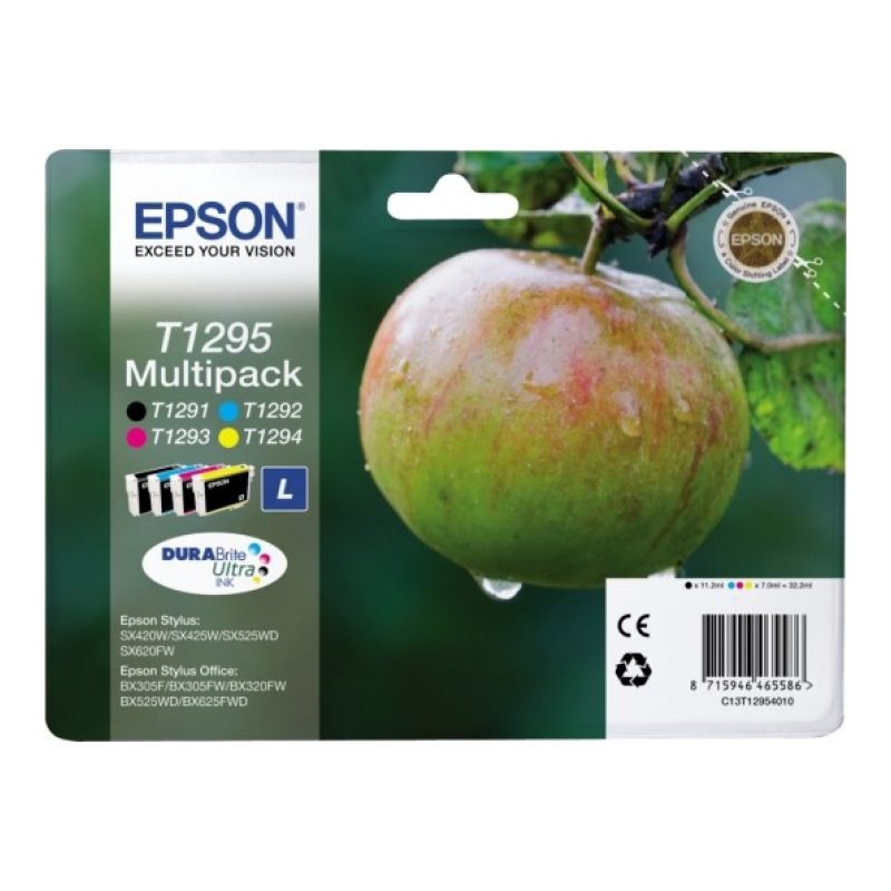 Epson T1295 C13T12954010 Üç Renkli Mürekkep Kartuşu