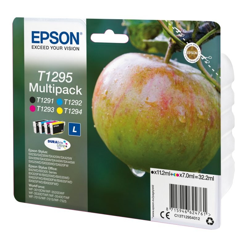 Epson T1295 C13T12954012 Üç Renkli Mürekkep Kartuşu