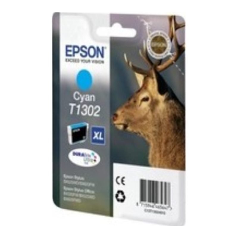 Epson T1302 C13T130240 Mavi Mürekkep Kartuşu