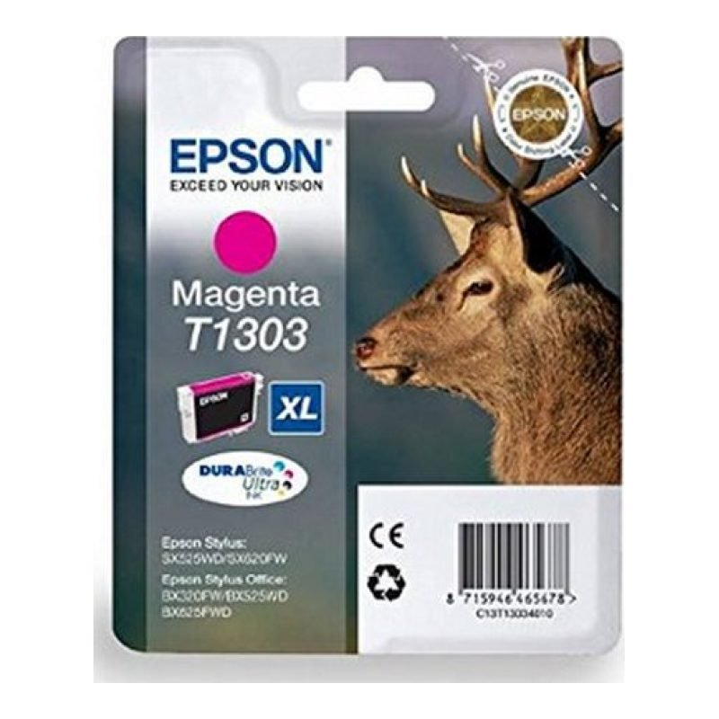 Epson T1303 C13T130340 Kırmızı Mürekkep Kartuşu