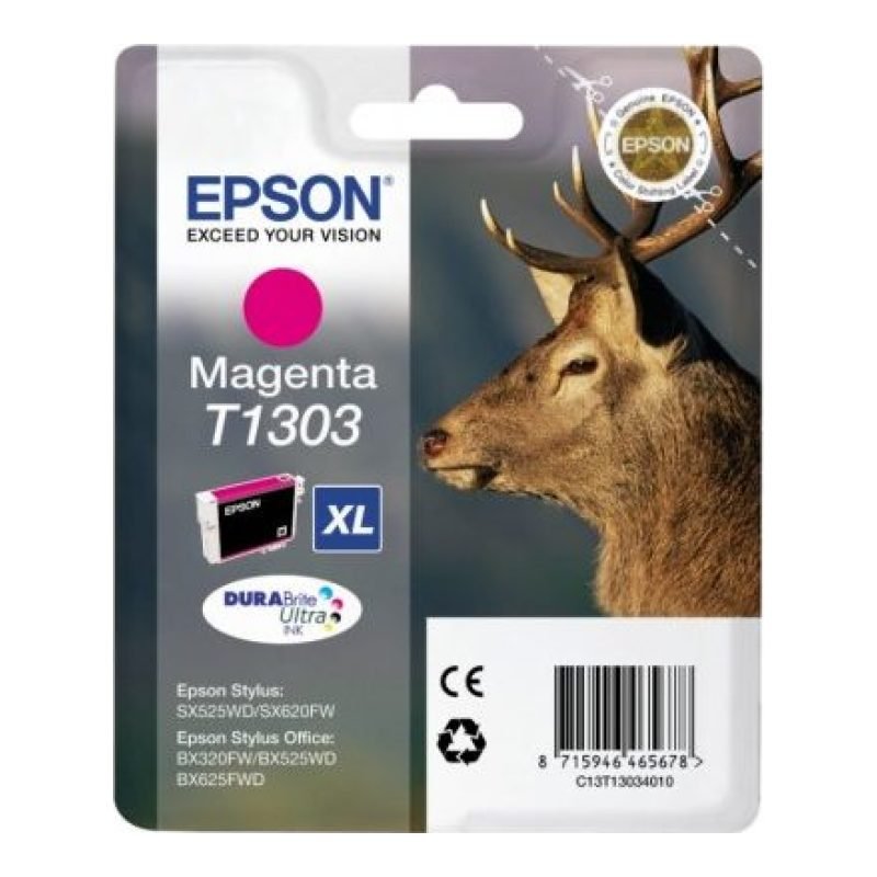 Epson T1303 C13T13034010 Kırmızı Mürekkep Kartuşu — görsel 2