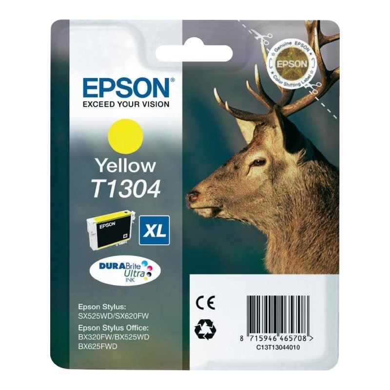 Epson T1304 C13T13044010 Sarı Mürekkep Kartuşu