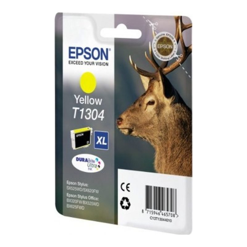 Epson T1304 C13T13044020 Sarı Mürekkep Kartuşu