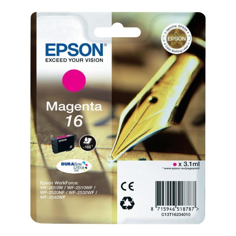 Epson 16 C13T16234020 Kırmızı Mürekkep Kartuşu