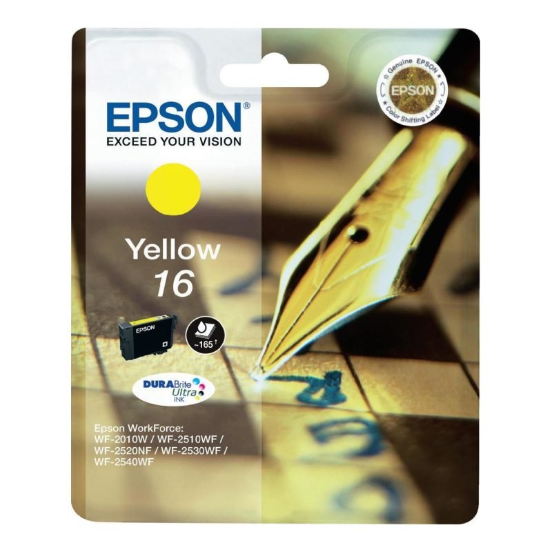 Epson 16 C13T16244020 Sarı Mürekkep Kartuşu