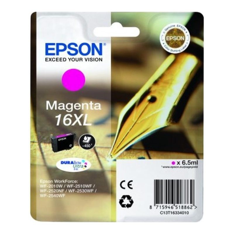 Epson 16XL C13T16334010 Kırmızı Mürekkep Kartuşu — görsel 2