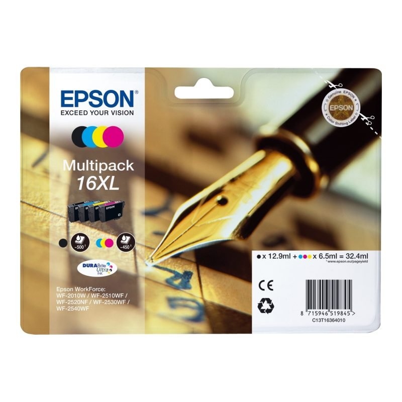 Epson 16XL C13T16364010 Üç Renkli Mürekkep Kartuşu