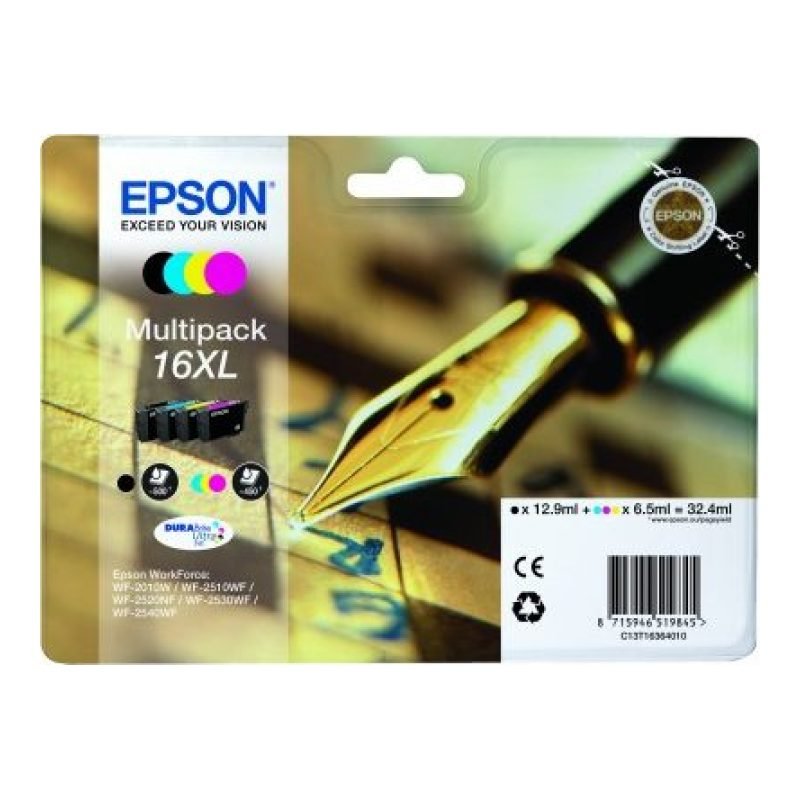 Epson 16XL C13T16364010 Üç Renkli Mürekkep Kartuşu — görsel 2