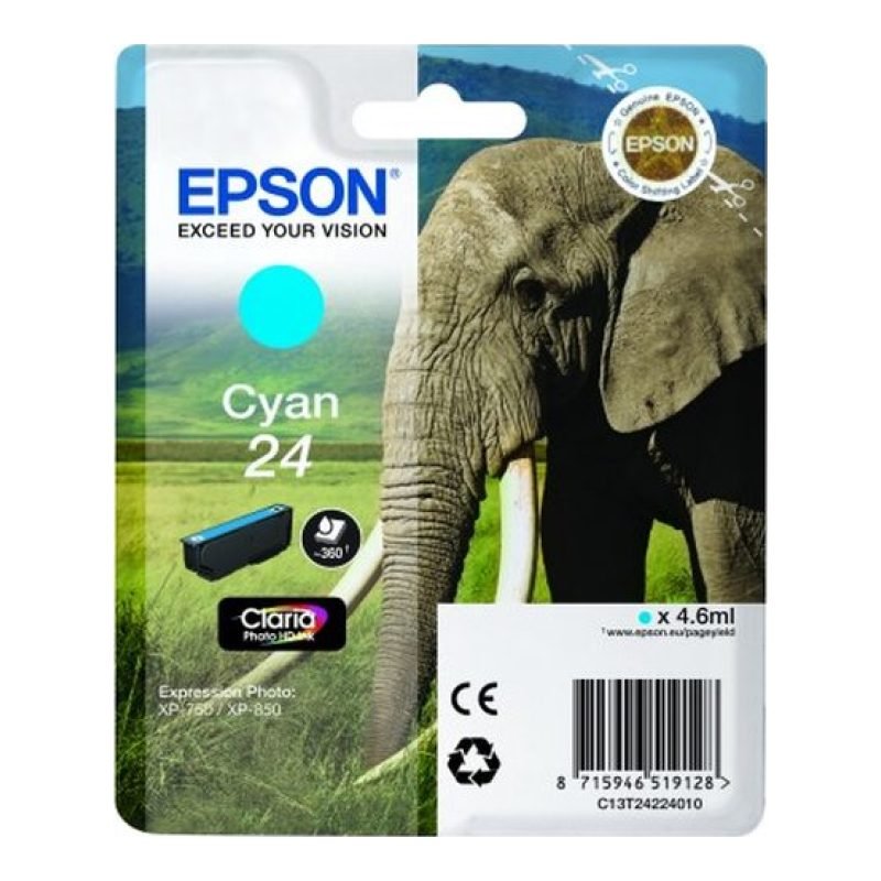 Epson 24 C13T24224010 Mavi Mürekkep Kartuşu — görsel 2