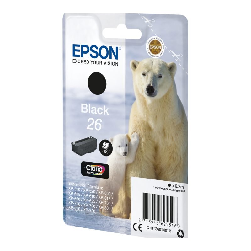Epson 26 C13T26014012 Mürekkep Kartuşu