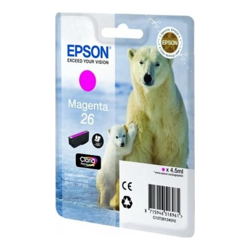 Epson 26 C13T26134010 Kırmızı Mürekkep Kartuşu