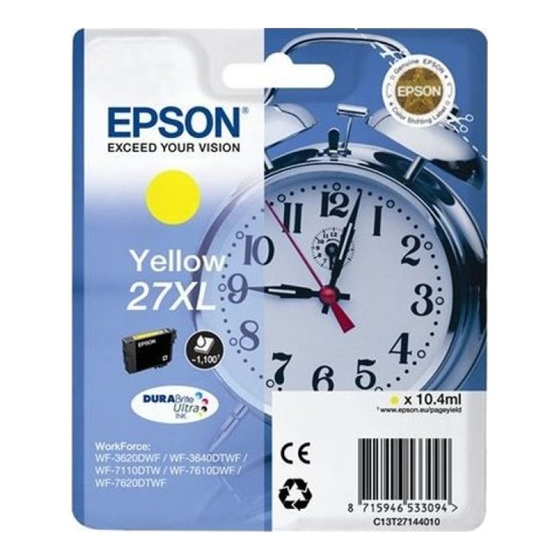 Epson 27XL C13T27144020 Sarı Mürekkep Kartuşu