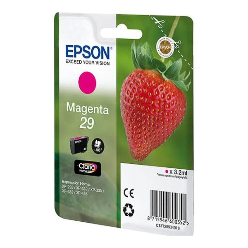 Epson 29 M C13T29834010 Kırmızı Mürekkep Kartuşu