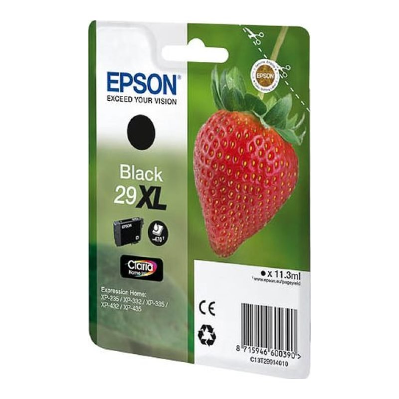 Epson 29XL K C13T29914010 Siyah Mürekkep Kartuşu