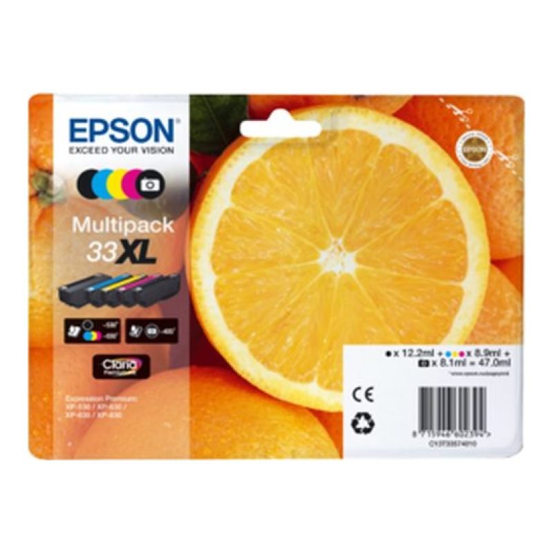 Epson C13T33574010 Foto Siyah Mürekkep Kartuşu