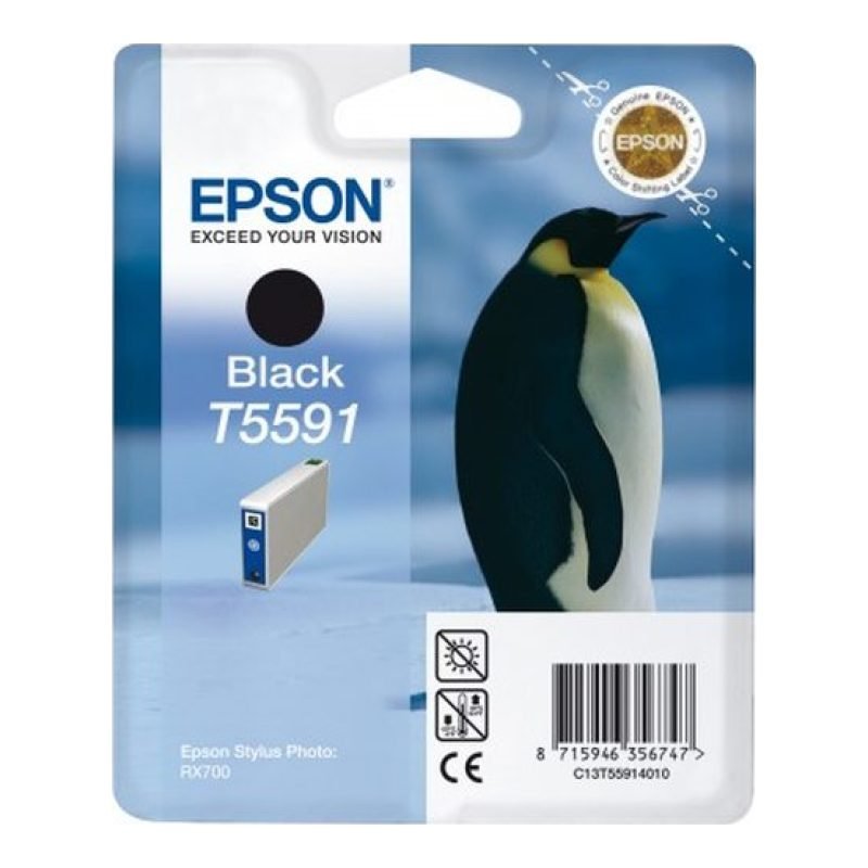 Epson T5591 C13T55914020 Siyah Mürekkep Kartuşu — görsel 3
