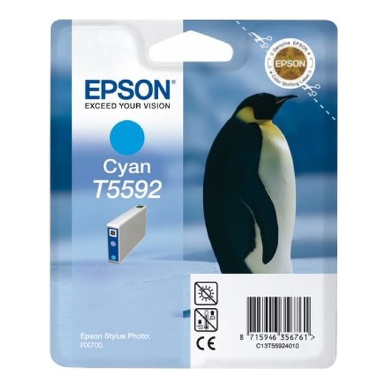 Epson T5592 C13T55924020 Mavi Mürekkep Kartuşu — görsel 2