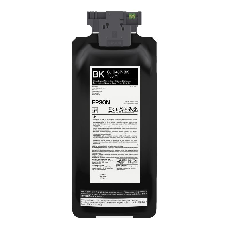 Epson SJIC48P-BK C13T55P140 Siyah Mürekkep Kartuşu