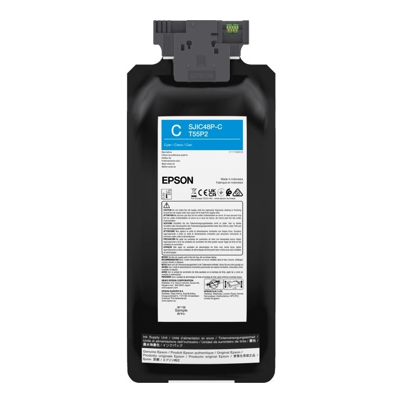 Epson SJIC48P-C C13T55P240 Mavi Mürekkep Kartuşu