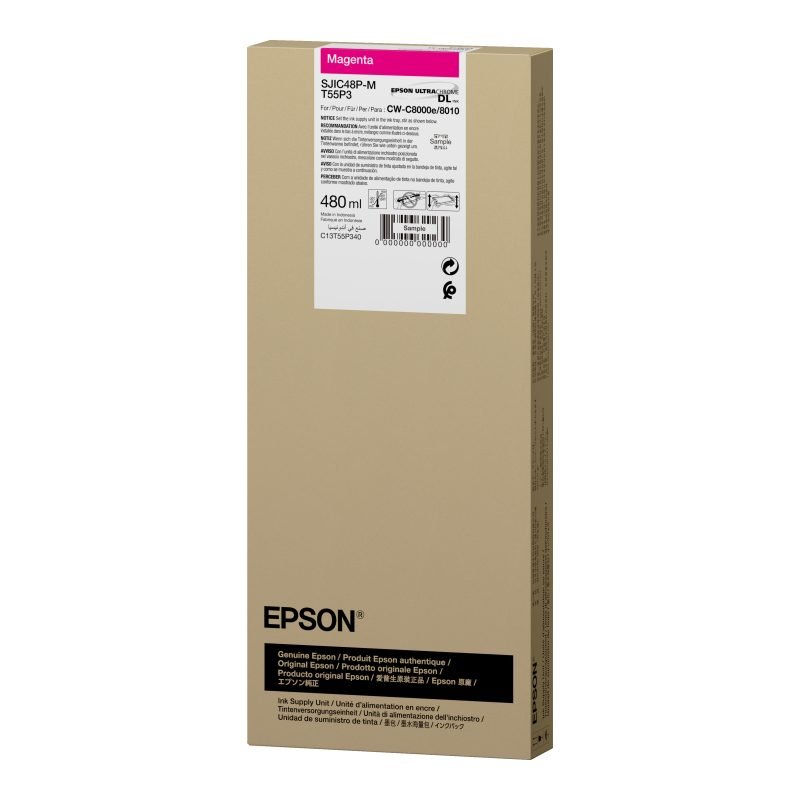 Epson SJIC48P-M C13T55P340 Kırmızı Mürekkep Kartuşu — görsel 2