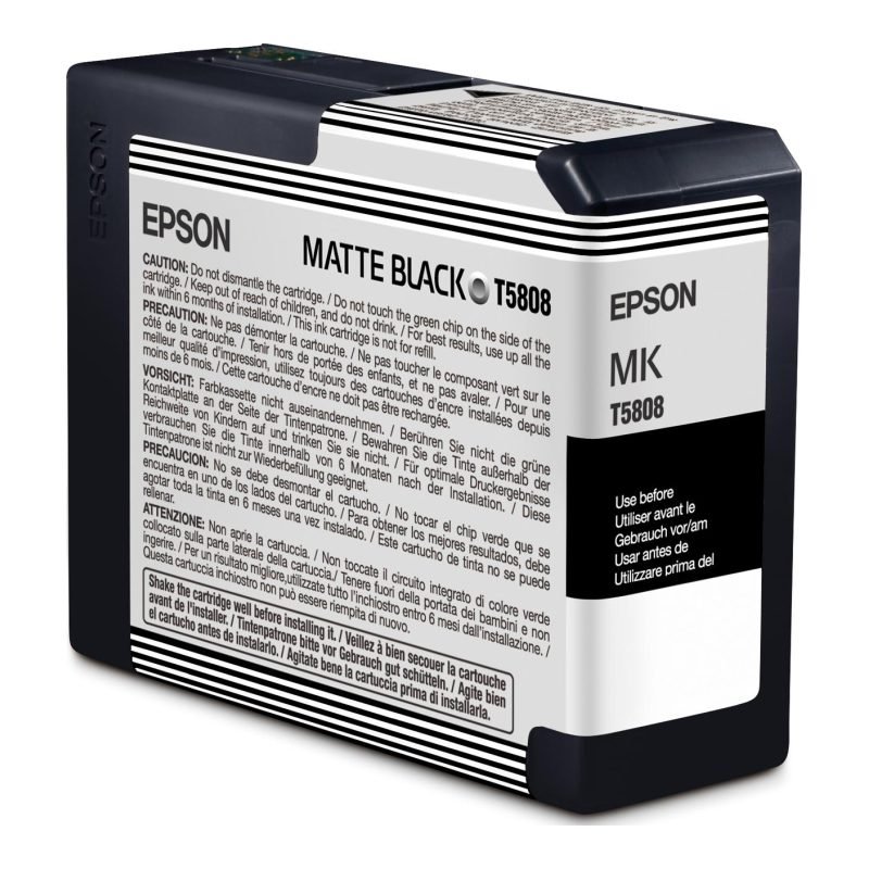 Epson C13T5808 Mat Siyah Mürekkep Kartuşu