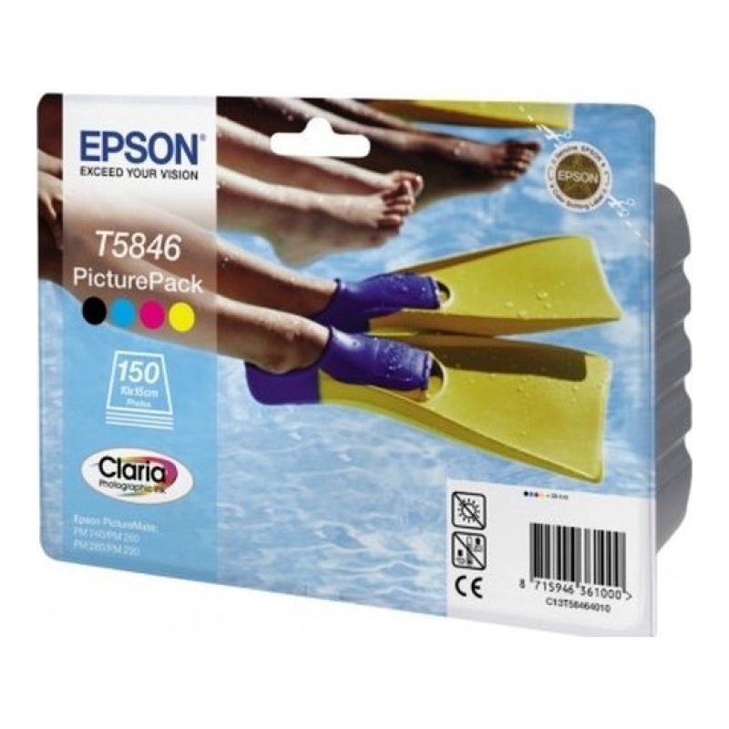 Epson T5864 C13T58464020 Üç Renkli Mürekkep Kartuşu