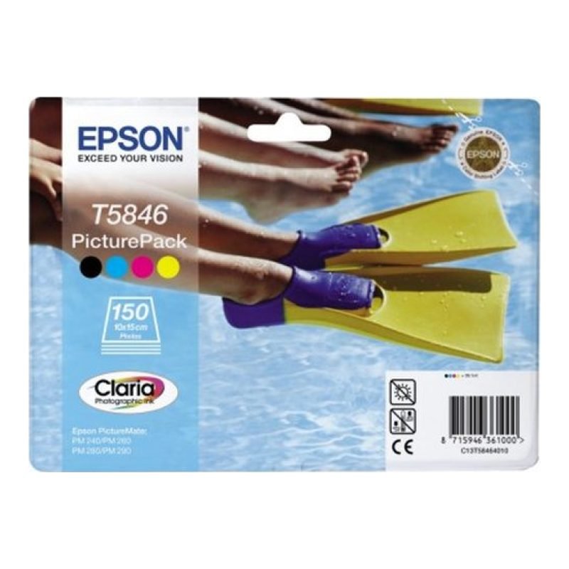 Epson T5864 C13T58464020 Üç Renkli Mürekkep Kartuşu — görsel 2