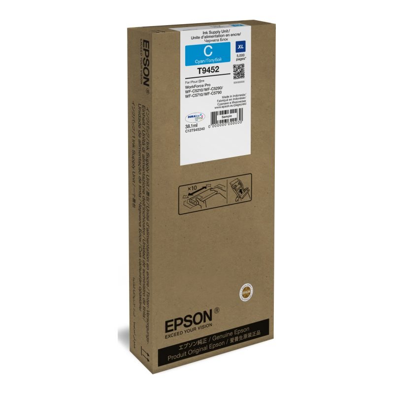 Epson C13T945240 Mavi Yüksek Kapasiteli Mürekkep Kartuşu