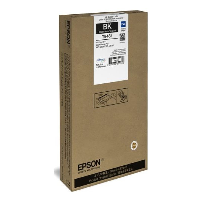 Epson WF-C5x90 C13T946140 Siyah Mürekkep Kartuşu — görsel 2