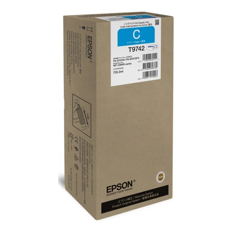 Epson C13T97420N Mavi Mürekkep Kartuşu