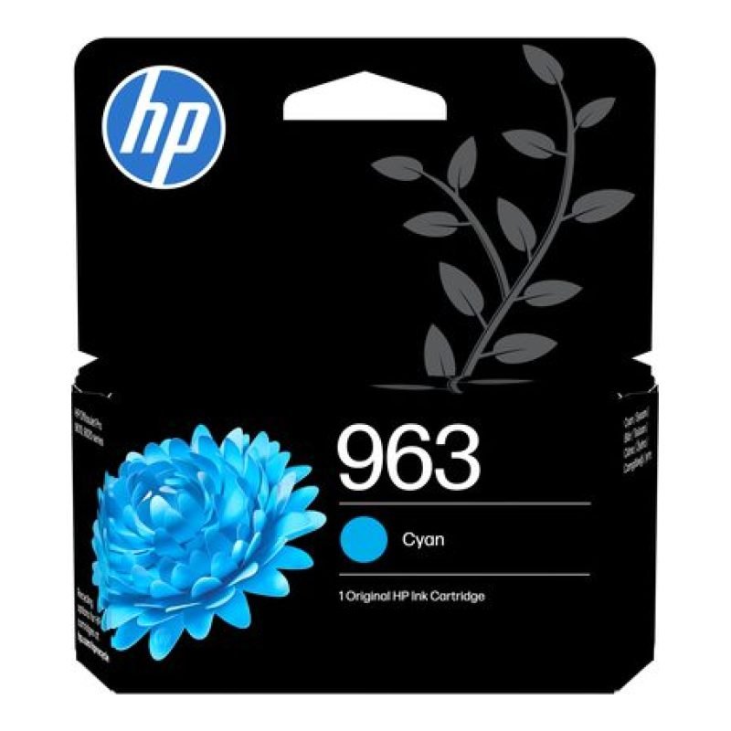 HP 963 3JA23AE Mavi Mürekkep Kartuşu