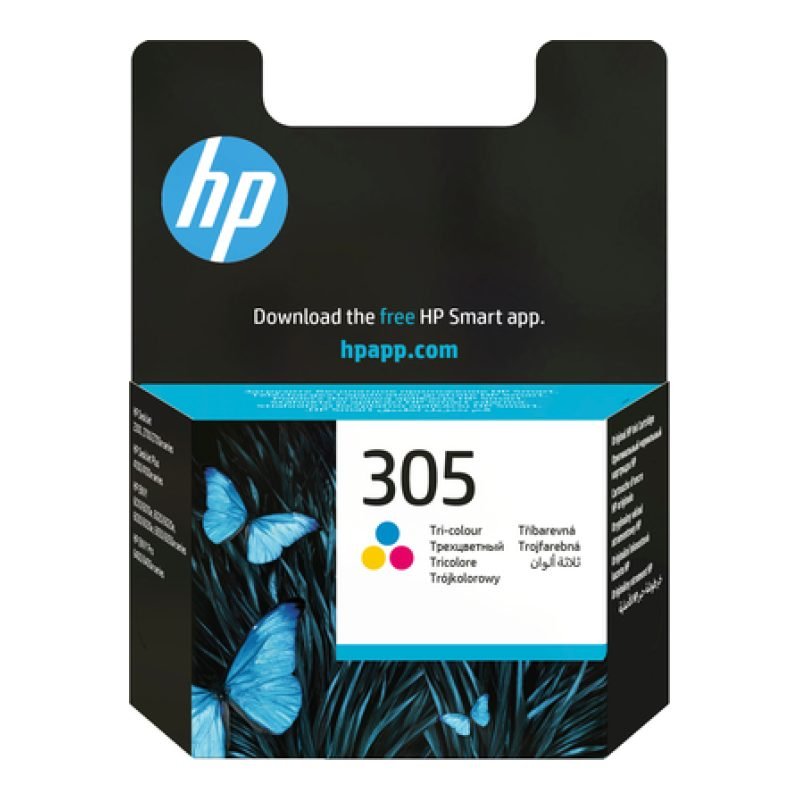 HP 305 Üç 3YM60AE Üç Renkli Mürekkep Kartuşu