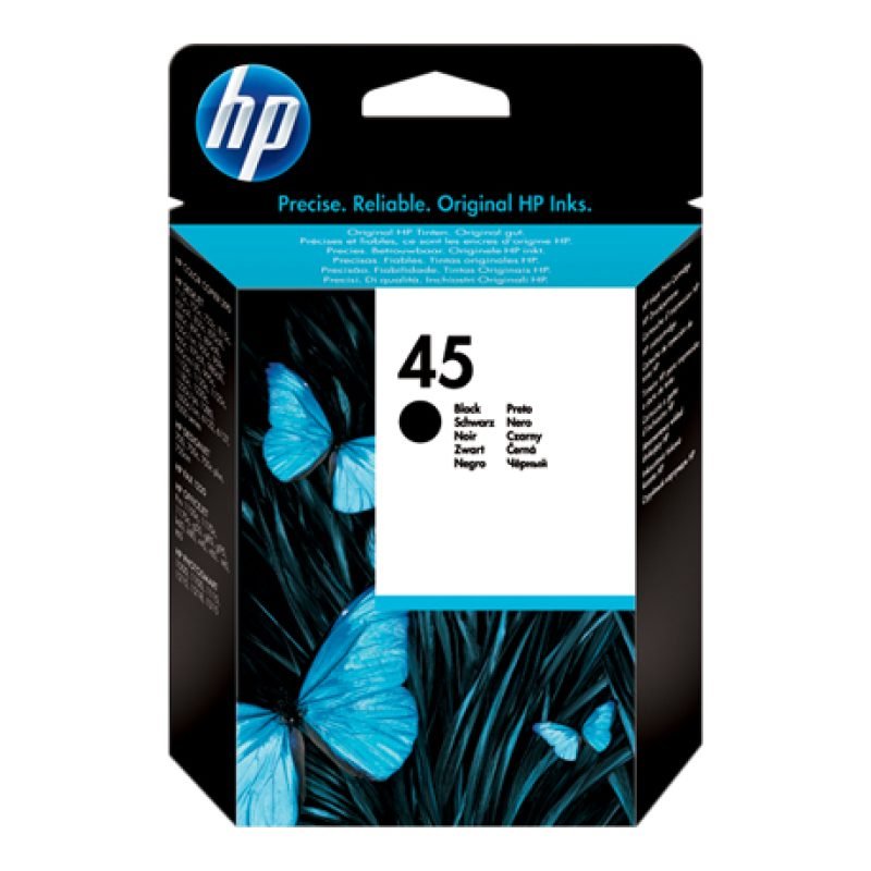 HP 45 51645GE Siyah Mürekkep Kartuşu
