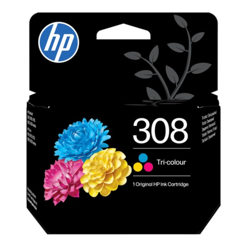 HP 308 Üç 7FP20UE Üç Renkli Mürekkep Kartuşu