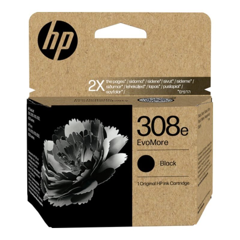 HP 308e 7FP22UE Siyah Mürekkep Kartuşu