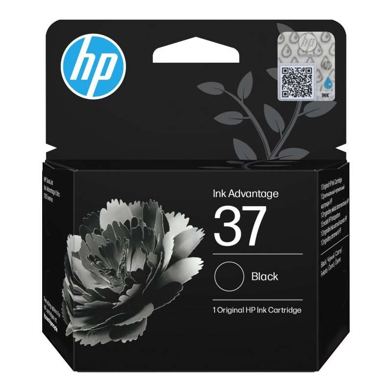 HP 37 7FP45AE Siyah Mürekkep Kartuşu