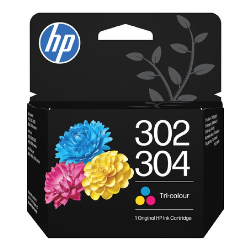 HP 302/304 Üç B7RT6AE Üç Renkli Mürekkep Kartuşu