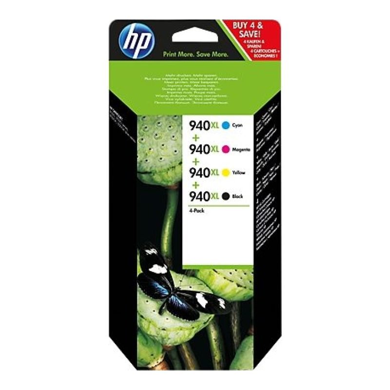 HP 940XL C2N93AE Üç Renkli Yüksek Kapasiteli Mürekkep Kartuşu