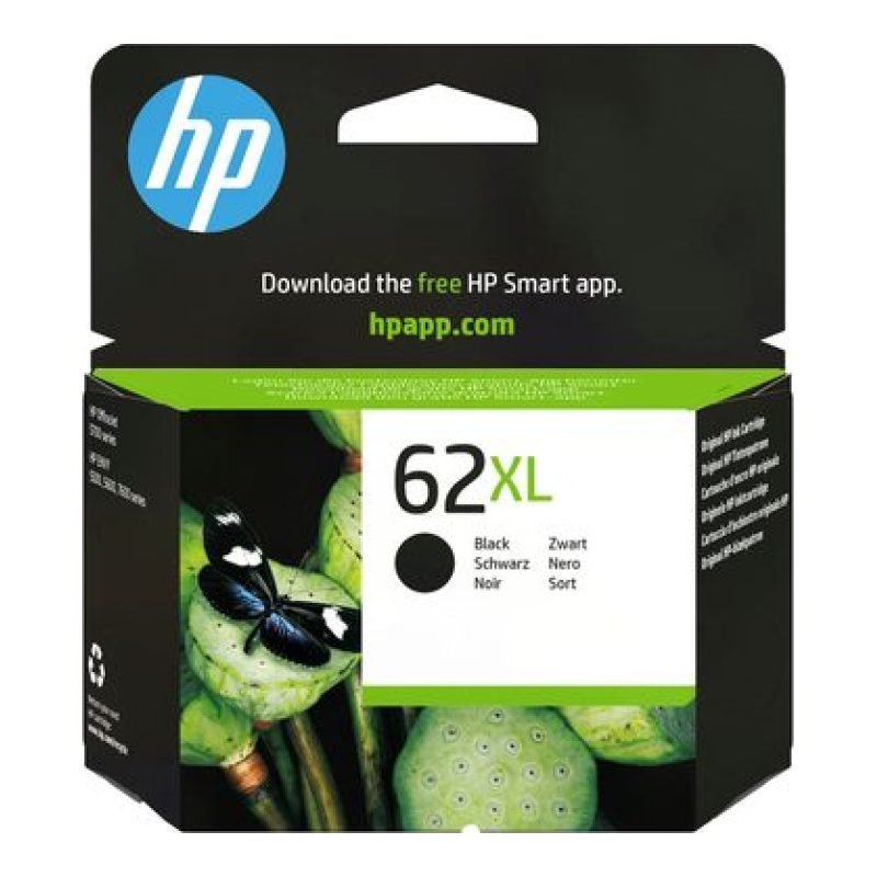 HP 62XL C2P05AE Siyah Mürekkep Kartuşu