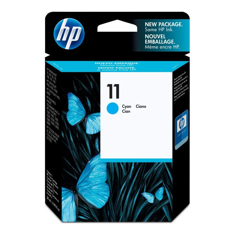 HP 11 C4836A Mavi Mürekkep Kartuşu