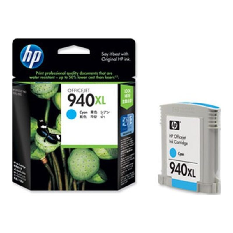 HP 940XL C4907A Mavi Mürekkep Kartuşu