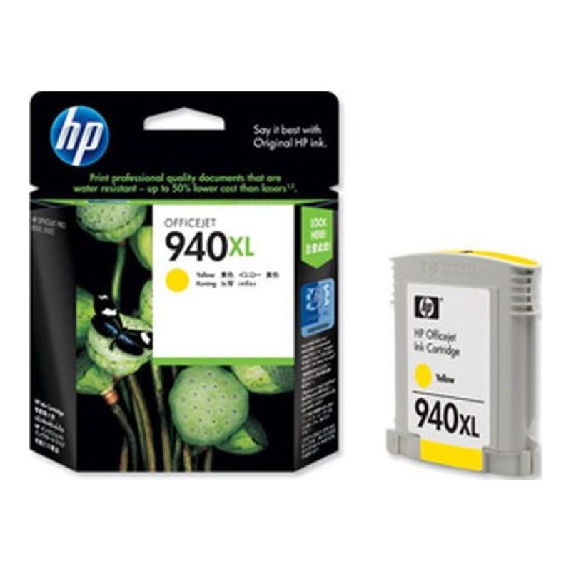 HP 940XL C4909A Sarı Mürekkep Kartuşu