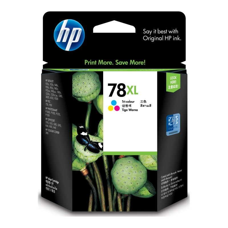 HP 78XL C6578A Üç Renkli Yüksek Kapasiteli Mürekkep Kartuşu