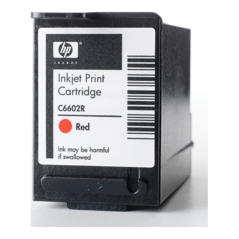 HP C6602R Kırmızı Mürekkep Kartuşu