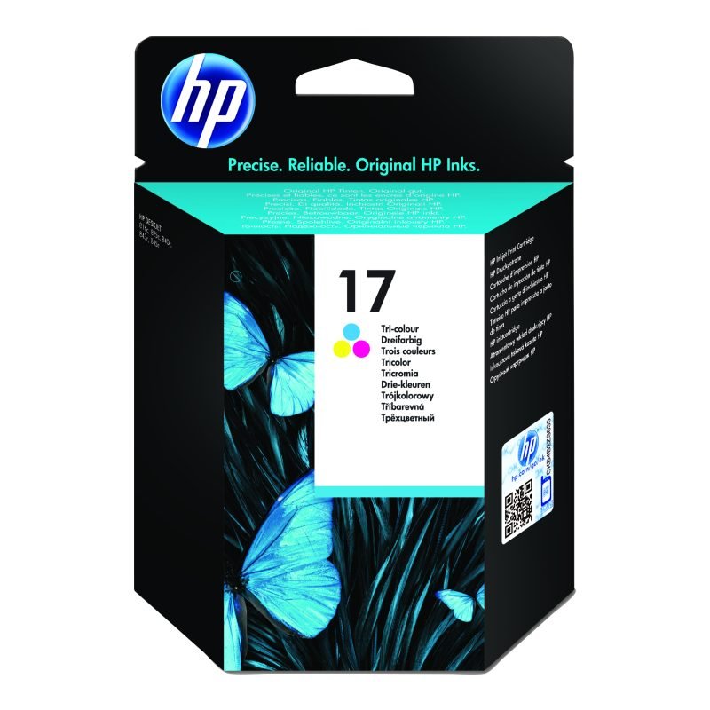 HP 17 Üç C6625A Üç Renkli Mürekkep Kartuşu