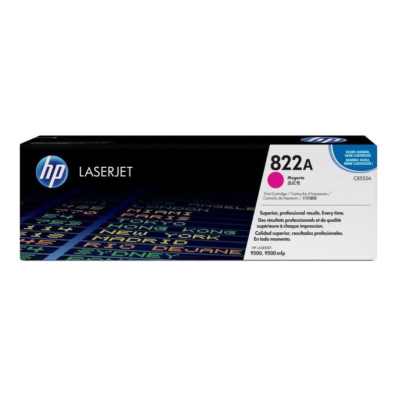 HP 822A C8553A Kırmızı Toner