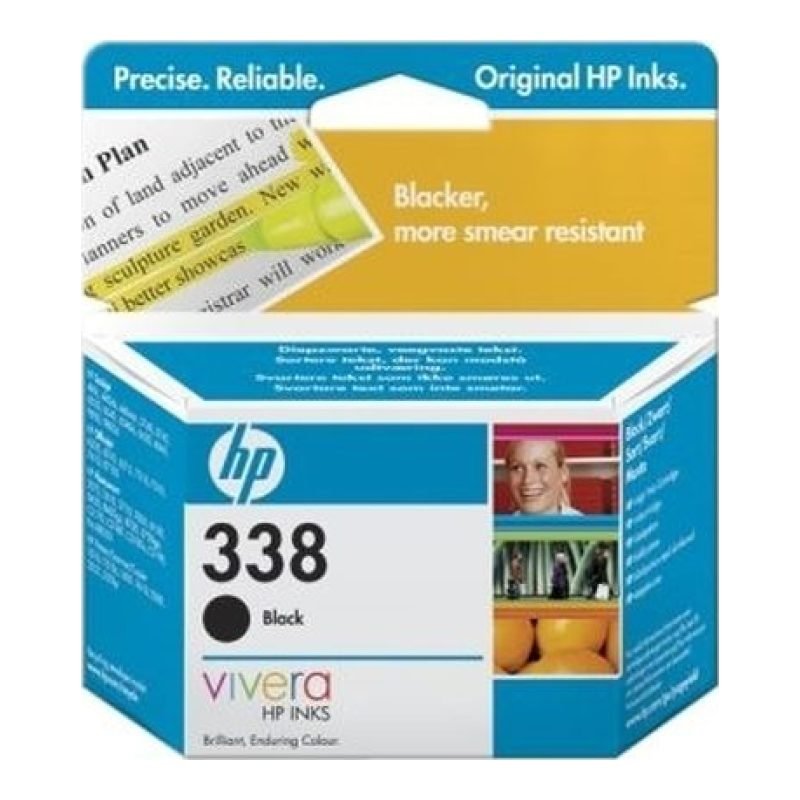 HP 338 C8765E Siyah Mürekkep Kartuşu